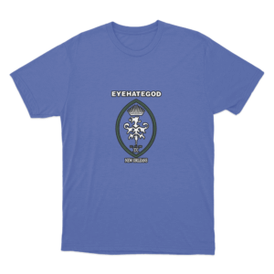 Crown Emblem T Shirt Blue