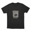 Distressed Image T Shirt Black