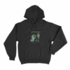 Green Hands Hoodie Black