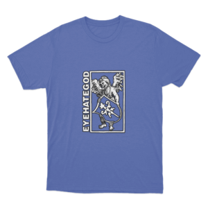 Winged Guardian T Shirt Blue